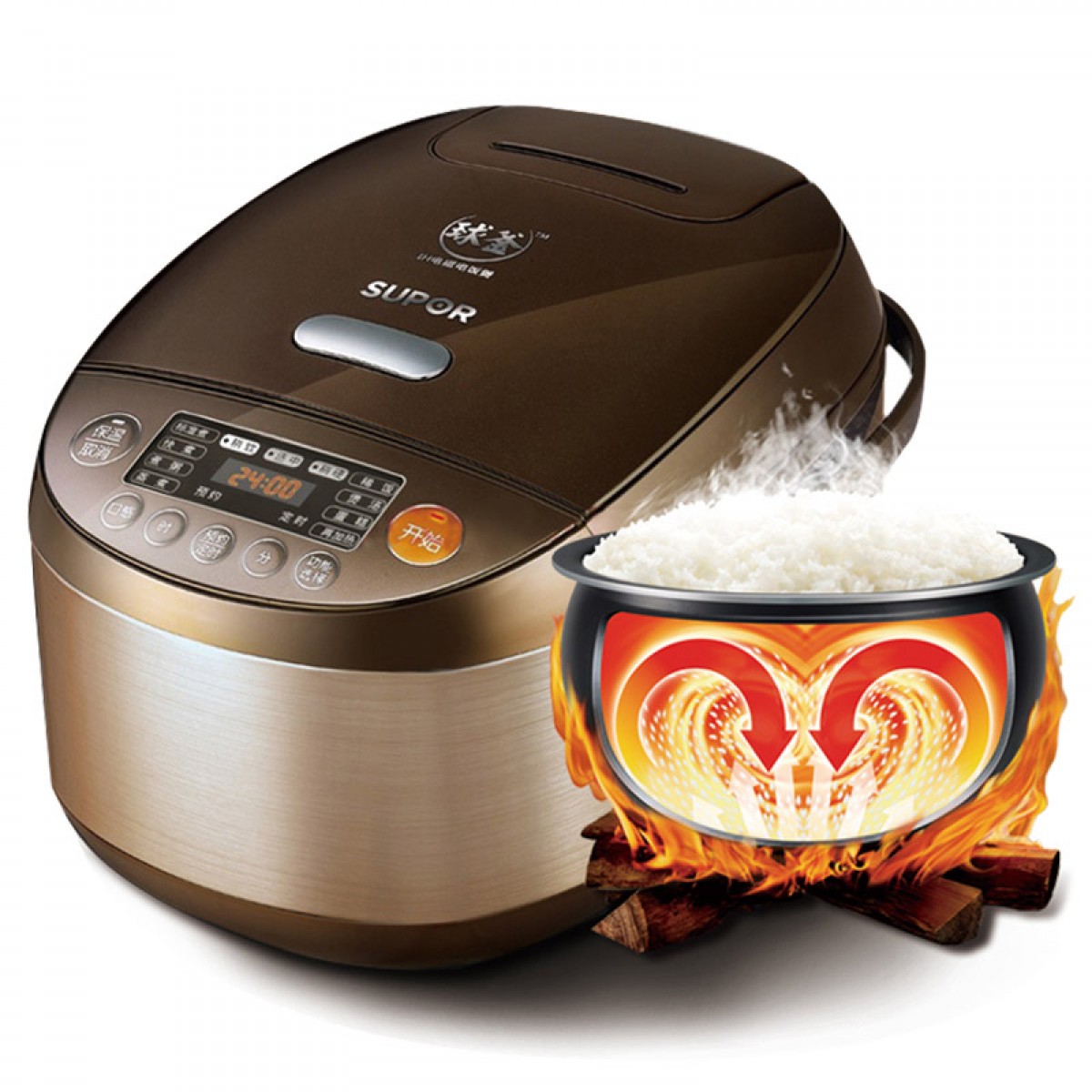 SUPOR / SUPOR cfxb40hc807-120 home intelligent IH spherical kettle rice cooker