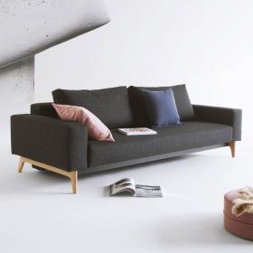 Original design of innovative sofa bed three person fabric sofa idun in Denmark