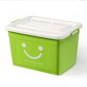 Extra large and thickened plastic storage box, sorting box, covered storage box, clothes, quilt storage, turnover storag
