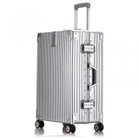 Igtt aluminium frame suitcase pull-rod box suitcase universal wheel male and female 20/24/26 inch password box boarding 
