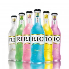 RIO Rui Australia Cocktail Meal Mixed with 6 Flavors Pre-seasoned 275ml*6 Bottles of Colorful Fruit Wine Drinks Cocktail
