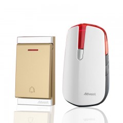 Hyderman wireless doorbell Battery-free home doorbell Smart self-generating remote drag-and-drop button Do not use batte