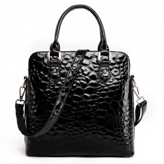 KooDao2016 Luxury Snake-print Genuine Leather Lady Handbag Lots of boutique Leisure Slant Handbag Enjoy Quality of Life 