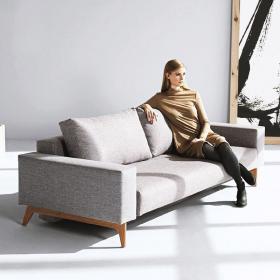 Original design of innovative sofa bed three person fabric sofa idun in Denmark