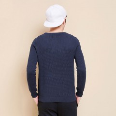Sunma Knitting Shirt Winter Round Tie Young Sweater Small Fresh Sweater Sweater Pure Korean Edition Student